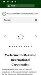 Mobile Screenshot of makiane.com